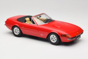 Ferrari 365 GTB/4 Daytona Spyder Series II Rosso Dino KK-Scale 1:18 KKDC180621 Metal — billede 4 af 6