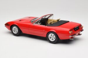 Ferrari 365 GTB/4 Daytona Spyder Series II Rosso Dino KK-Scale 1:18 KKDC180621 Metal — billede 5 af 6