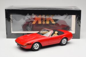 Ferrari 365 GTB/4 Daytona Spyder Series II Rosso Dino KK-Scale 1:18 KKDC180621 Metal — billede 6 af 6