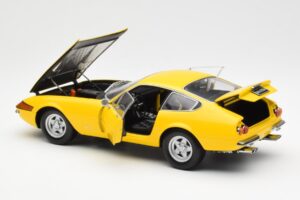 Ferrari 365 GTB/4 Daytona Gul Kyosho 1:18 08162Y Metal — billede 5 af 8