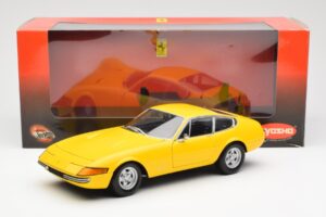 Ferrari 365 GTB/4 Daytona Gul Kyosho 1:18 08162Y Metal — billede 8 af 8