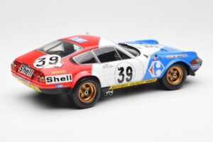 Ferrari 365 GTB/4 #39 J-C. Andruet / Lena 24 Hours of Le Mans 1972 Kyosho 1:18 08164E Metal — billede 3 af 8