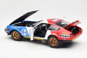 Ferrari 365 GTB/4 #39 J-C. Andruet / Lena 24 Hours of Le Mans 1972 Kyosho 1:18 08164E Metal — billede 5 af 8