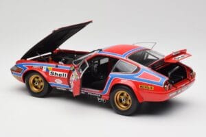 Ferrari 365 GTB4 Competizione #71 24 Hours of Le Mans 1974 Kyosho 1:18 08164A Metal — billede 5 af 8