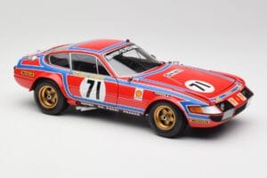 Ferrari 365 GTB4 Competizione #71 24 Hours of Le Mans 1974 Kyosho 1:18 08164A Metal — billede 6 af 8