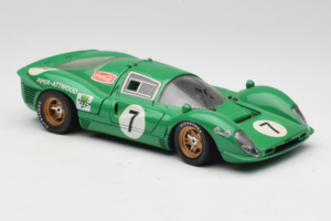 Ferrari 412P #7 Grøn 24 Hours of Daytona 1967 Eagles Race 1:18 37000 Metal — billede 6 af 8