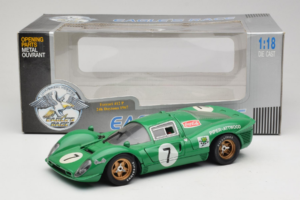 Ferrari 412P #7 Grøn 24 Hours of Daytona 1967 Eagles Race 1:18 37000 Metal — billede 8 af 8