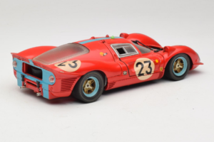 Ferrari 412P #23 W. Mairesse / J. Beurlys Le Mans 1967 Rød Revell 1:18 48826 Metal — billede 3 af 8