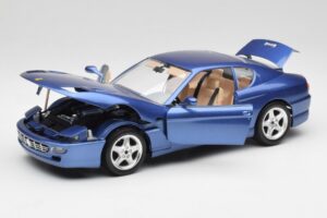 Ferrari 456 GT Blu Pozzi Bburago 1:18 3036-M3 Metal — billede 2 af 8