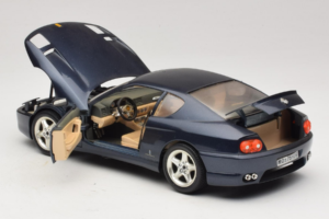 Ferrari 456 GT Blå Bburago 1:18 3036-B1 Metal — billede 5 af 8