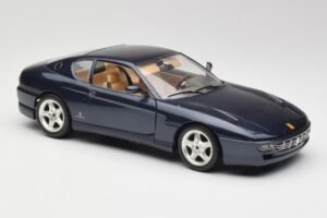 Ferrari 456 GT Blå Bburago 1:18 3036 Metal — billede 6 af 8