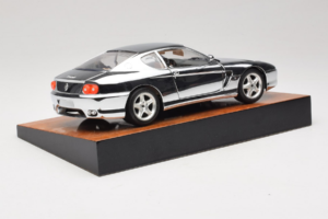 Ferrari 456 GT Chrome Silver Bburago 1:18 3746-R1 Metal — billede 4 af 8
