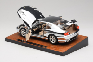 Ferrari 456 GT Chrome Silver Bburago 1:18 3746-R1 Metal — billede 5 af 8