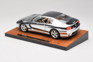 Ferrari 456 GT Chrome Silver Bburago 1:18 3746-R1 Metal — billede 7 af 8