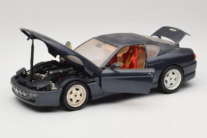 Ferrari 456 GT Dark Blue Metallic Bburago 1:18 3036-B2 Metal — billede 2 af 8