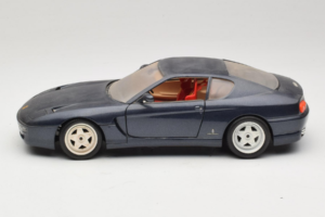 Ferrari 456 GT Dark Blue Metallic Bburago 1:18 3036-B2 Metal — billede 4 af 8