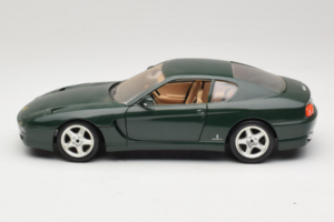 Ferrari 456 GT Mørkegrøn Bburago 1:18 3046-GR1 Metal — billede 4 af 8