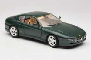 Ferrari 456 GT Mørkegrøn Bburago 1:18 3046-GR1 Metal — billede 6 af 8
