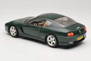 Ferrari 456 GT Mørkegrøn Bburago 1:18 3046-GR1 Metal — billede 7 af 8