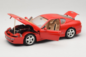 Ferrari 456 GT Ferrari Model Club Rød Bburago 1:18 3036-P1 Metal — billede 2 af 8