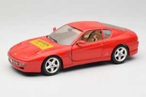 Ferrari 456 GT Ferrari Model Club Rød Bburago 1:18 3036-P1 Metal
