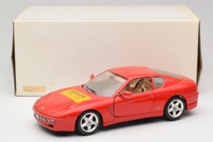 Ferrari 456 GT Ferrari Model Club Rød Bburago 1:18 3036-P1 Metal — billede 8 af 8