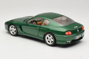 Ferrari 456 GT Grøn Metallic Bburago 1:18 3036-GR1 Metal — billede 7 af 8
