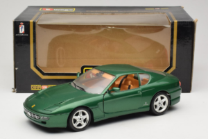 Ferrari 456 GT Grøn Metallic Bburago 1:18 3036-GR1 Metal — billede 8 af 8