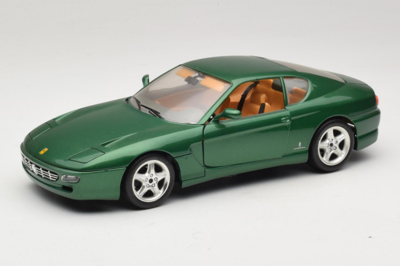 Ferrari 456 GT Grøn Metallic Bburago 1:18 3036-GR1 Metal