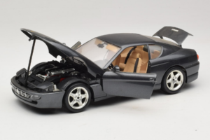 Ferrari 456 GT Grå Metallic Bburago 1:18 3036-G1 Metal — billede 2 af 8