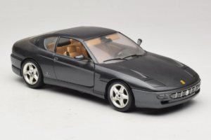 Ferrari 456 GT Grå Metallic Bburago 1:18 3036-G1 Metal — billede 6 af 8