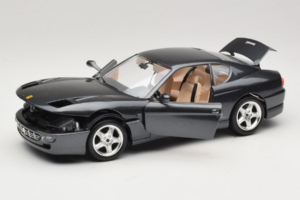 Ferrari 456 GT Grå Metallic Speciallak Bburago 1:18 3036 D Metal — billede 2 af 8
