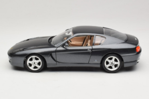 Ferrari 456 GT Grå Metallic Speciallak Bburago 1:18 3036 D Metal — billede 4 af 8
