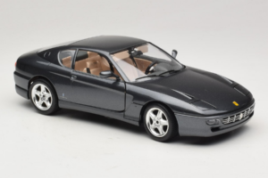 Ferrari 456 GT Grå Metallic Speciallak Bburago 1:18 3036 D Metal — billede 6 af 8