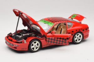 Ferrari 456 GT Interconti Car HiFi Rød Bburago 1:18 3036-D Metal — billede 2 af 8