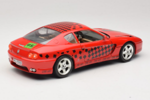 Ferrari 456 GT Interconti Car HiFi Rød Bburago 1:18 3036-D Metal — billede 3 af 8