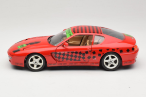 Ferrari 456 GT Interconti Car HiFi Rød Bburago 1:18 3036-D Metal — billede 4 af 8