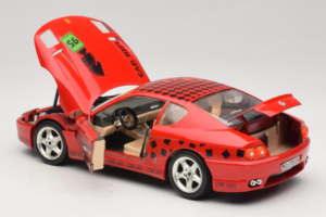 Ferrari 456 GT Interconti Car HiFi Rød Bburago 1:18 3036-D Metal — billede 5 af 8