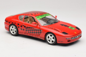 Ferrari 456 GT Interconti Car HiFi Rød Bburago 1:18 3036-D Metal — billede 6 af 8