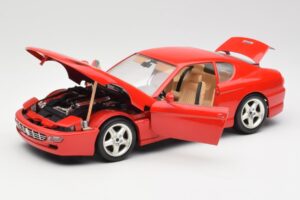 Ferrari 456 GT Rød Bburago 1:18 3036-M1 Metal — billede 2 af 8