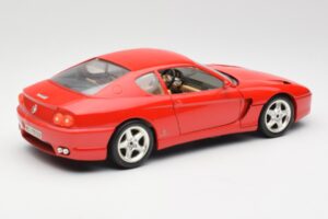 Ferrari 456 GT Rød Bburago 1:18 3036-M1 Metal — billede 3 af 8