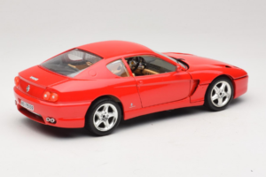 Ferrari 456 GT Rød Bburago 1:18 3046-R1 Metal — billede 3 af 8