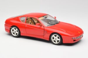 Ferrari 456 GT Rød Bburago 1:18 3036-M1 Metal — billede 6 af 8