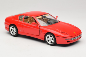 Ferrari 456 GT Rød Bburago 1:18 3046-R1 Metal — billede 6 af 8
