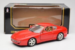 Ferrari 456 GT Rød Bburago 1:18 3036-M1 Metal — billede 8 af 8