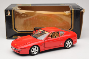 Ferrari 456 GT Rød Bburago 1:18 3046-R1 Metal — billede 8 af 8