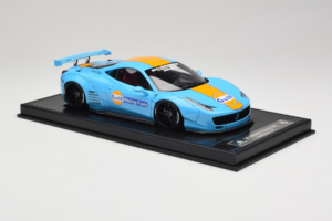 Ferrari 458 LB Works Gulf Blue Orange BBA 1:18 REMC033 Resin — billede 4 af 7