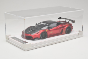 Ferrari 458 Liberty Walk LB-Silhouette WORKS GT Candy Rød IVY 1:18 REMC003 Resin — billede 2 af 6