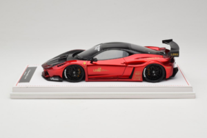 Ferrari 458 Liberty Walk LB-Silhouette WORKS GT Candy Rød IVY 1:18 REMC003 Resin