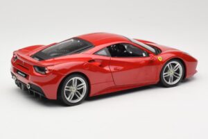Ferrari 488 GTB Rød Bburago 1:18 18-16008 Metal — billede 3 af 8
